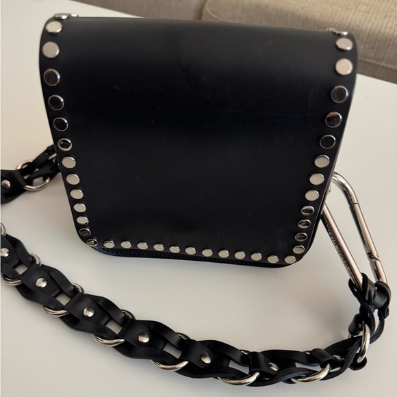 Isabel Marant Black Studded Crossbody Bag - Picture 9 of 14